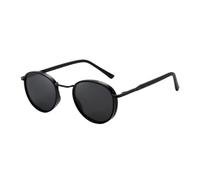 HPIRME Gafas de sol polarizadas para conducir para hombre, redondas, modernas, de plástico y titanio, con protección UV (1)
