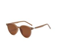 HPIRME Gafas de sol polarizadas retro para hombre y mujer, pequeñas y redondas (2)