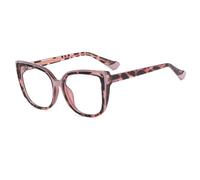 HPIRME Gafas de sol retro con montura de bisagra de resorte para mujer, de plástico y titanio con espejo.
