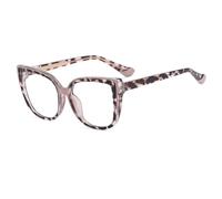HPIRME Gafas de sol retro con montura de bisagra de resorte para mujer, de plástico y titanio con espejo.