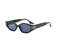 HPIRME Gafas de sol Vintage para mujer, gafas pequeñas Retro para mujer/hombre, gafas de leopardo para mujer, C1, talla única
