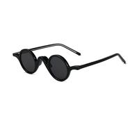 HPIRME Gafas redondas de montura pequeña para mujer, estilo vintage retro polarizadas para hombre, estilo acetato (2)