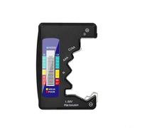 HpLive 1 comprobador de batería digital con pantalla LCD para medición de capacidad para pilas AA, AAA, C, D, N, 9 V y 1,5 V, carcasa de ABS, compacta