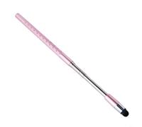 HpLive 1 lápiz táctil telescópico extralargo con punta de flocado precisa y carcasa de aluminio extensible, compatible con tabletas y (rosa)