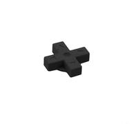 HpLive 1 pieza de repuesto D-Pad para controlador R36S, ajuste preciso y retroalimentación mejorada de las teclas, fabricado en material PLA duradero (negro)