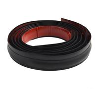 HpLive 1 tira de borde de alfombra y perfil de transición al suelo de TPE para una conexión sin costuras con un grosor de 10 mm en color negro, protección segura contra tropiezos (2 m)