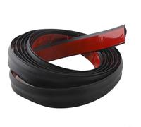 HpLive 1 tira de borde de alfombra y perfil de transición al suelo de TPE para una conexión sin costuras con un grosor de 10 mm en color negro, protección segura contra tropiezos (3 metros)