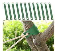HpLive 12 unidades de bridas para árbol de jardín, con ojales, correas de sujeción para plantas de semillero