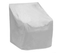 HpLive 190T/210D Oxford Cubierta para Muebles de Jardín Impermeable Protección UV Protección contra el polvo para Balcón Sillas apilables Tumbonas (190T 64 x 64 x 70/120 cm Gris)