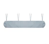 HpLive 2,5 m/3,5 m/4 m impermeable toldo cubierta protectora 210D tela Oxford jardín terraza protección solar cubierta, plata (3,5 m)