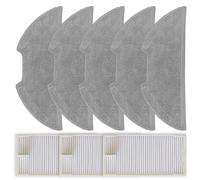 HpLive 3 filtros 5 paños para M9 para Eureka E10s para aspiradora Obode A8