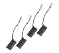 HpLive 4 escobillas de carbón E64 para amoladora angular de 1200 W GWS12-125S/GWS12-150S, 6 x 10 x 17 mm, con alambre y resorte de carbono y metal, adecuadas