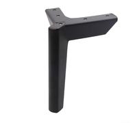 HpLive 4 patas para muebles de acero al carbono, patas de repuesto para sofá, cama, armario, mesa de café, silla, altura 8-15 cm (negro 10 cm)