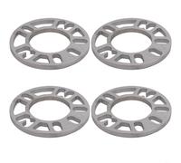 HpLive 4 separadores de ruedas de 10 mm de aleación de aluminio para PCD de 98 - 120 mm, fijación de llantas de 4 o 5 agujeros, mejora la estabilidad y el manejo para varios modelos de automóviles