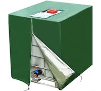 HpLive 420D Oxford IBC - Cubierta para depósito de combustible (impermeable, protección UV, apertura de cordón, protección contra el polvo, compatible con depósitos de agua de 1000 L, verde)