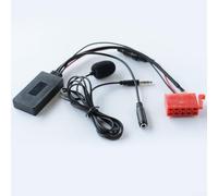 HpLive Adaptador de audio compatible con Bluetooth, adaptador de audio AUX con micrófono de repuesto para Mercedes W124 W140 W202 W210 W/Mic
