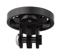 HpLive Adaptador de soporte para cámara de bicicleta para Garmin Edge Computer Mount, fijación robusta ABS para cámaras deportivas, sistema de cambio rápido para convertir el soporte a la cámara