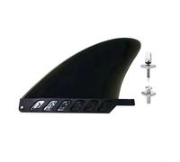 HpLive Aleta central para tabla de surf de 4,6 pulgadas de TUP para tabla de surf y tabla de surf, timón trasero ligero con alta resistencia, fácil montaje sin taladrar, color negro