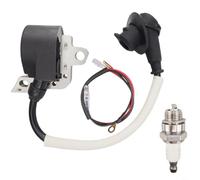 HpLive Bobina de ignición 1122 400 1314 con colector de chispas, compatible con motosierras MS460, MS650, MS660, mejora el funcionamiento del motor, fácil montaje, material duradero, incluye juego de