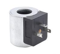 HpLive Bobina solenoide hidráulica con 18 mm de diámetro interior, 40 mm de altura, base de 12 V/24 V CC de metal y plástico para instalaciones industriales (12 V)