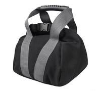 HpLive Bolsa de arena con pesa rusa de lona ajustable, bolsa de entrenamiento de fitness con asa, accesorios para deportes de fuerza para el hogar y el yoga, mango ergonómico de silicona, cierre a
