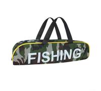 HpLive Bolsa para caña de pescar de 44 cm, con gran capacidad, resistente al agua, para equipo de pesca, deportes al aire libre