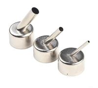 HpLive Boquilla de soldadura de ángulo curvado de 45 grados para estación de retrabajo de aire caliente serie 858