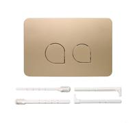 HpLive Botón de descarga de inodoro, botón de flujo doble, placa de presión para inodoro Geberit Sigma, diseño minimalista, sistema de dos cantidades que ahorra agua, 246 x 146 x 6 mm, UP300/UP320