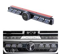 HpLive Botones de control remoto multimedia para coche, reproductor de DVD, navegación, control del volante, con indicador LED, respuesta rápida, fácil instalación, negro, plástico ABS