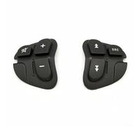 HpLive Botones de volante para Alfa Romeo 147 156 166 GT Audio Multifunción Interruptor Reemplazo Negro ABS Plástico Volante Botones Juego de 2 Piezas