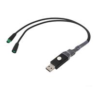 HpLive Cable de programación USB Ebike para BAFANG para motor de protocolo CAN M600 M510, configuración especial para diámetro de rueda y límite de velocidad