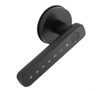 HpLive Cerradura electrónica de puerta, cerradura inteligente para puerta con reconocimiento de huellas dactilares, contraseña y tarjeta, apertura con una sola mano (actualización)