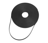 HpLive Cinta adhesiva magnética de PVC de 6 mm x 8 m para líneas de pizarra blanca y divisor, color negro