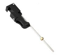 HpLive Clicker de tiro con arco recurvo, pieza de señal de metal CNC con deslizador ajustable, adecuado para diferentes barras principales de visión arqueada, longitud duradera y precisa de 13,3 cm