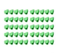 HpLive Clips de fijación de plástico para tubo de invernadero, para láminas y redes, aptos para 7-8 mm y 19-20 mm de diámetro exterior, estructura antideslizante para rápida (50 unidades de 20 mm)