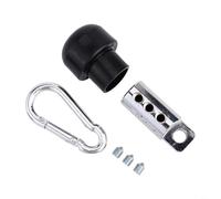 HpLive Conector de cable para aparatos de fitness, conector de terminal con tapón de goma para cable de 5 - 6 mm de diámetro (1set)