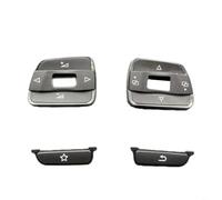 HpLive Cubierta de plástico para botones de volante para Passat Travel Edition 2011-2015, compatible con Sharan, Maitway, para EOS, para Golf Plus, protege contra arañazos y desgaste