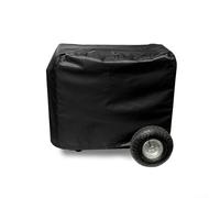HpLive Cubierta del generador impermeable de tela Oxford, funda protectora para grupo electrógeno portátil con cordón para exteriores (97 x 76 x 76 cm)