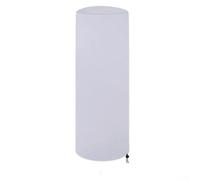 HpLive Cubierta para calentador de terraza, 210D Oxford, resistente al polvo, 120 x 50 cm, resistente a la intemperie para exteriores (plata)