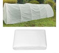 HpLive Cubierta protectora de invernadero, protección contra heladas y aislamiento térmico, cubierta de refrigeración para plantas de verduras y frutas, color blanco (3 x 4 m)