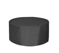 HpLive Cubierta rectangular para mesa exterior, resistente a los rayos UV, resistente a la intemperie, funda protectora para muebles de jardín con correas de fijación(1)