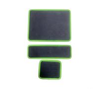 HpLive Esterilla magnética para herramientas, alfombrilla magnética flexible, juego de 3 unidades, de PVC, para tornillos, tuercas y puntas, estante de piezas para taller (verde de 3 unidades)