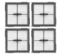 HpLive Filtro HEPA de repuesto compatible con Roborock Q10 S5/S5+/VF/VF+/Q10V/Q10V+/Q10 X-5/X-5+/Q10P/Q10P+/Q10PF/PF+/Q8/Q8+/Q8 Max Pro/Pro+(4 paquetes)