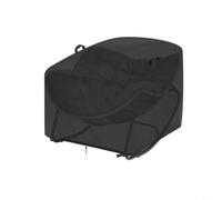 HpLive Funda para silla de jardín, terraza, funda negra, para silla de huevo, funda protectora impermeable y con dobladillo elástico para un agarre seguro, Oxford 210D/420D (210D: 152 x 109 x 84 cm)