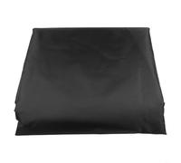 HpLive Funda redonda para mesa y sillas altas de jardín, resistente a la intemperie, resistente a la rotura con cordón de 360°, tejido Oxford 210D, color negro, varios tamaños disponibles (185 x 110