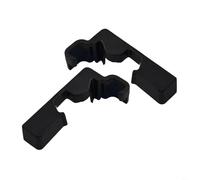 Hplive Juego de 2 fundas para rieles de asiento delantero izquierdo y derecho, de plástico, compatible con Ford Transit MK8 a partir de 2014, para Ford Transit Custom a partir de 2012, así como para