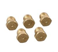 HpLive Juego de 5 boquillas para quemador de gas SABAF 0,5 mm GLP Inyector de propano para cocina de gas