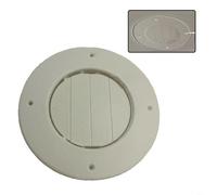HpLive Juego de 5 cubiertas de ventilación de techo de 6,5 pulgadas con láminas giratorias de ABS robusto, aptas para conductos de ventilación de 4-5/8 pulgadas, fácil ajuste (5 paquetes de 20