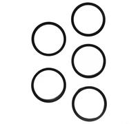 HpLive Juego de 5 separadores para bicicleta de aluminio, 1/1,5/2/2,5/3 mm para GXP y para bujes Mavic negro, ajuste para diferentes configuraciones de soporte inferior (negro)