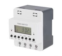 HpLive KG316T Interruptor de relé de tiempo digital, AC220 V, 60 A-100 A, con pantalla LCD y 28 tiempos de conmutación programables para aplicaciones industriales, pared o (100 A)